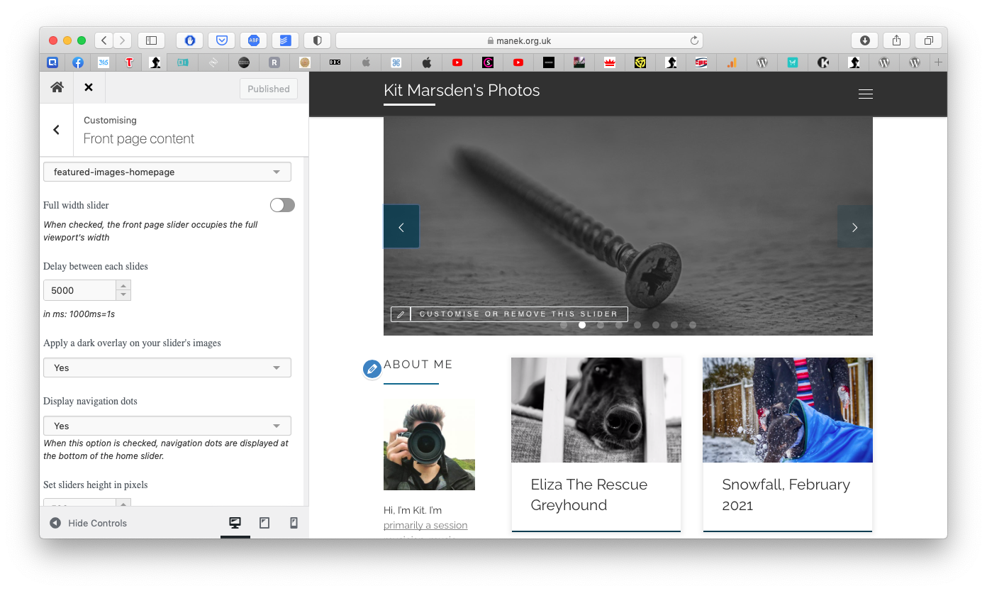 Image Slider Zoom At Full Width