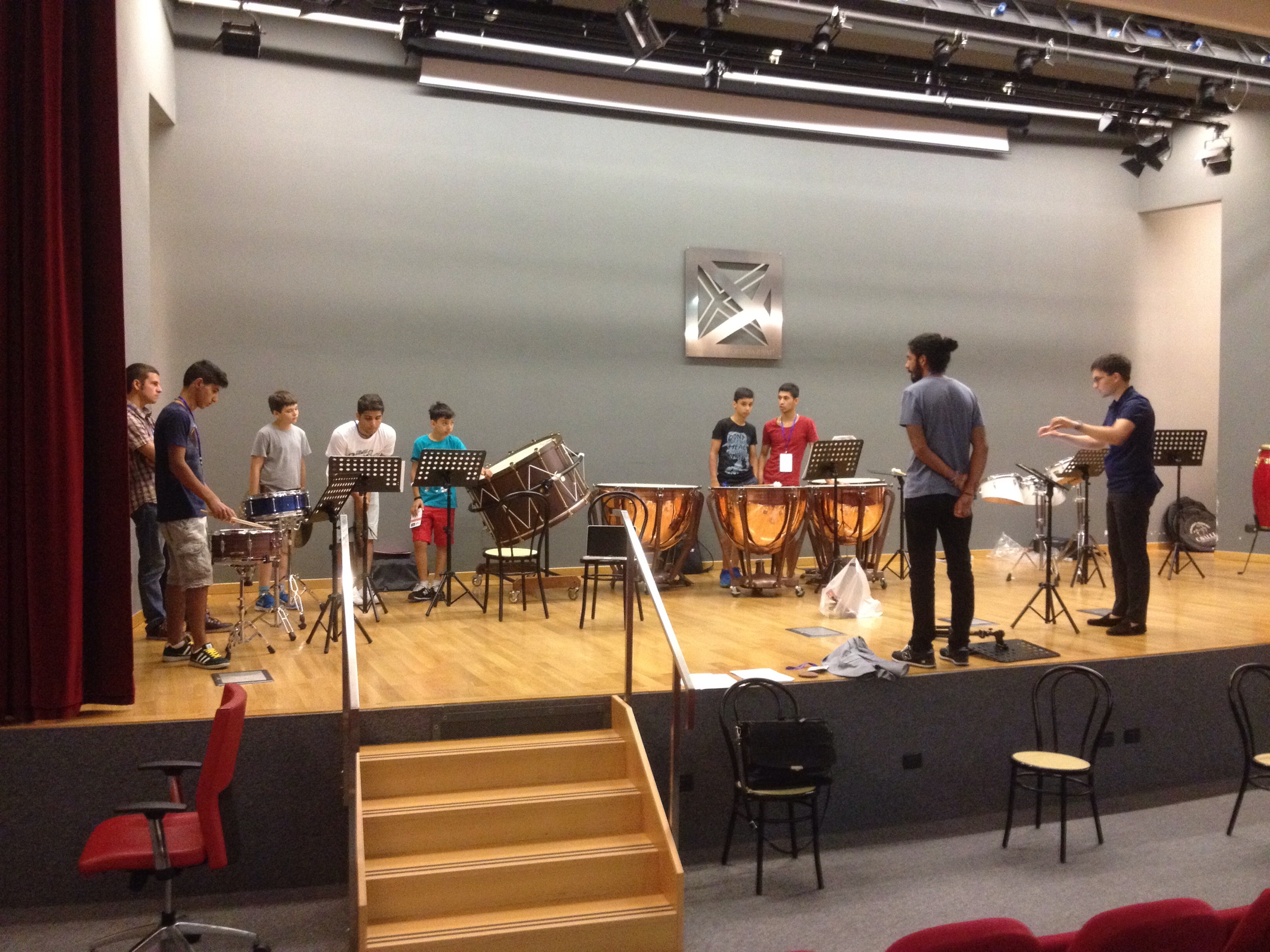 SEYO Day 1: Percussion Sectionals