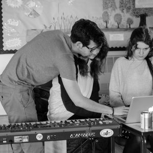 Remix workshop at Keyboard Camp (Photo: Hannah Brigham)