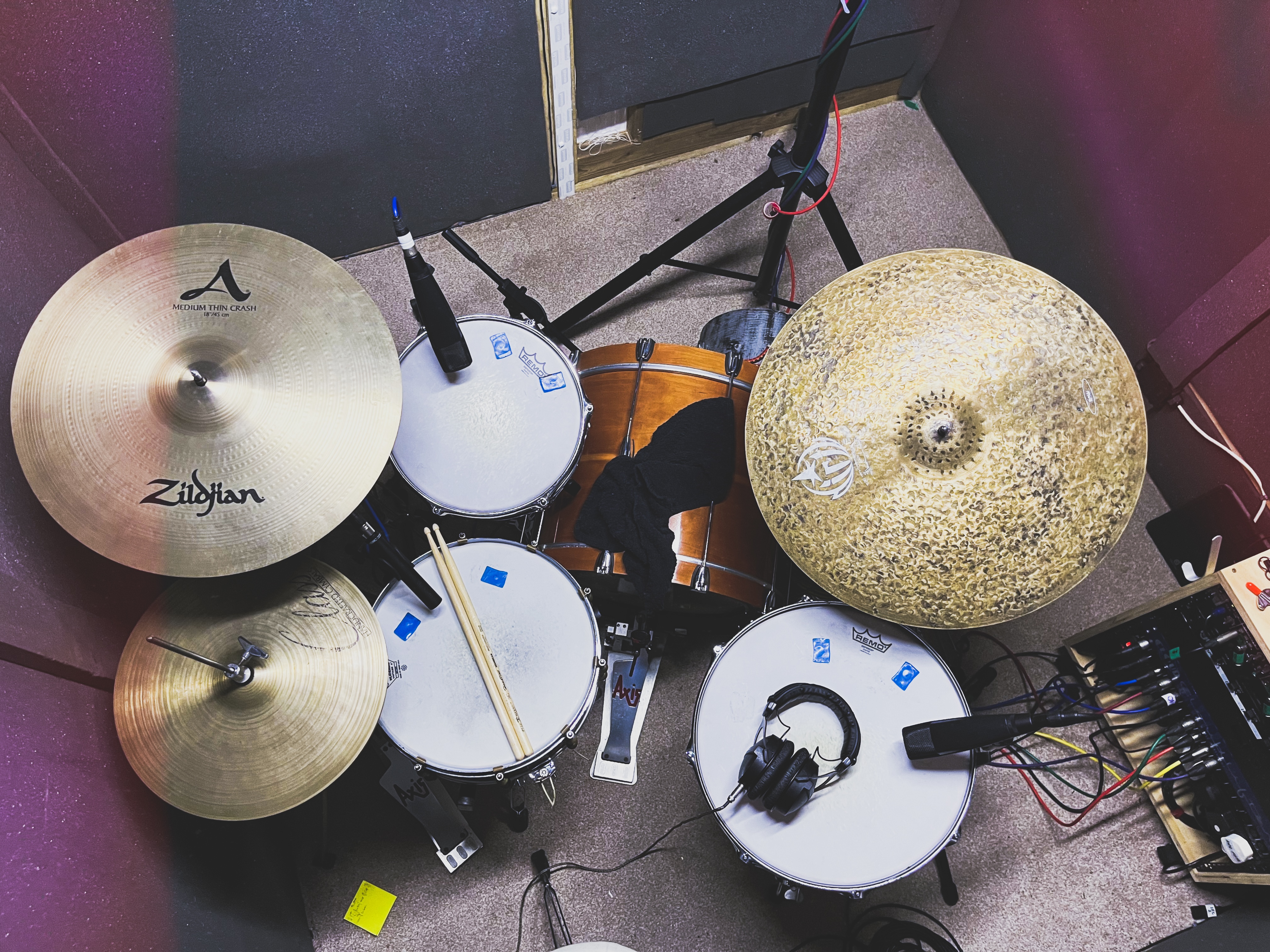 Drums In The Studio, Record For Alex Carter